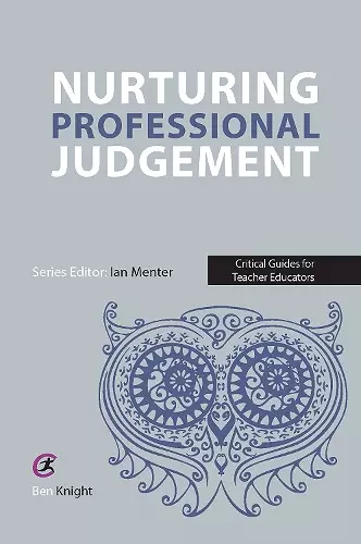 Nurturing Professional Judgement cover