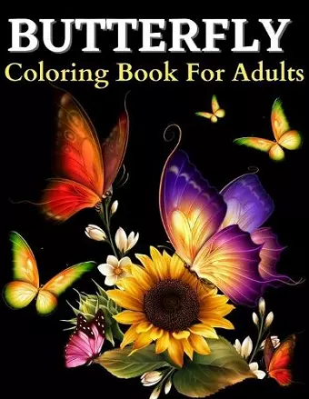 Butterfly Coloring Book cover