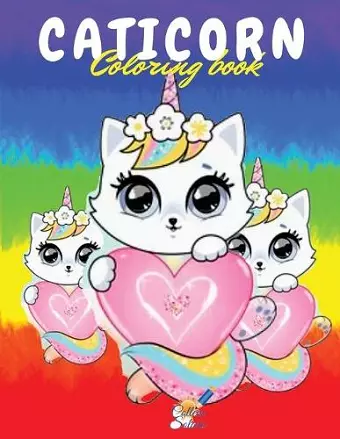 Caticorn Coloring Book cover