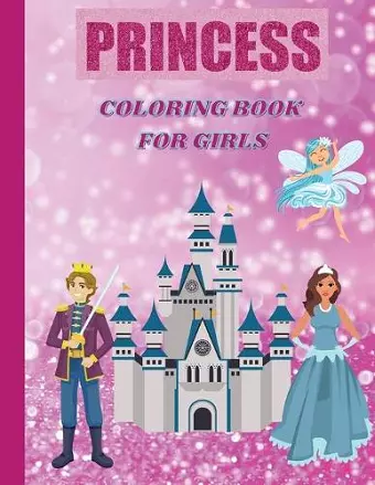 Princess Coloring Book cover