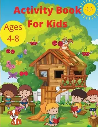 Activity Book for Kids Ages 4-8 cover