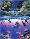 Sea Creatures Coloring Book cover