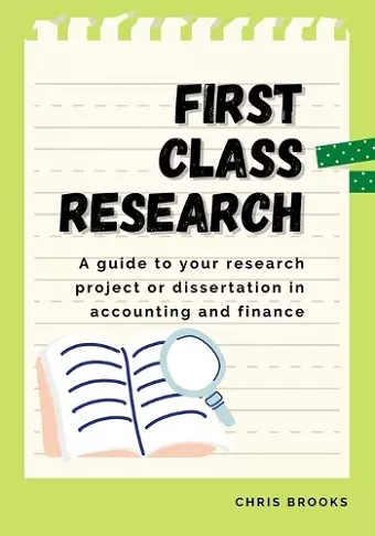 First Class Research cover
