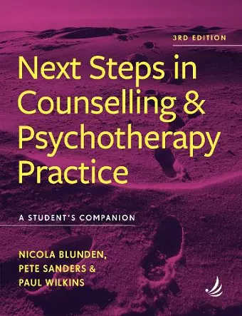 Next Steps in Counselling and Psychotherapy Practice (3rd Edition) cover