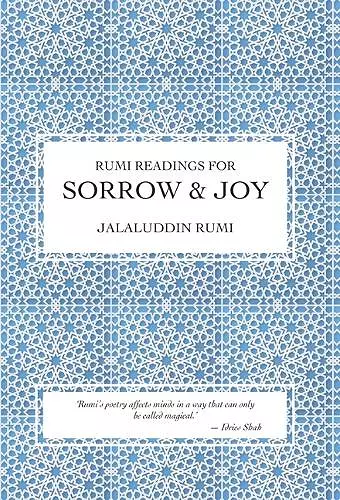 Rumi Readings for Sorrow & Joy cover