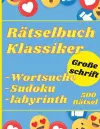 Ratselbuch Klassiker Grobe Schrift cover