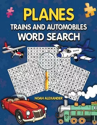 Planes Trains and Automobiles Word Search cover