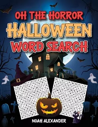 Oh The Horror Halloween Word Search cover