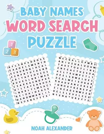 Baby Names Word Search Puzzle cover