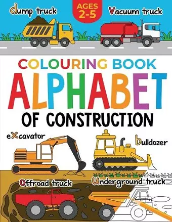 Construction Colouring Book for Children cover