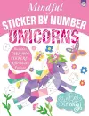 Mindful Sticker by Number Unicorns cover