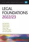 Legal Foundations 2022/2023 cover