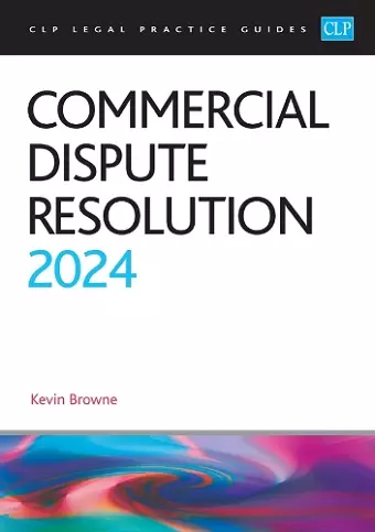 Commercial Dispute Resolution 2024 cover