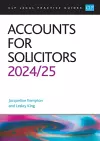 Accounts for Solicitors 2024/2025 cover