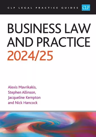 Business Law and Practice 2024/2025 cover