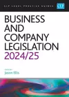 Business and Company Legislation 2024/2025 cover