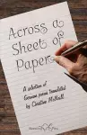 Across a Sheet of Paper cover