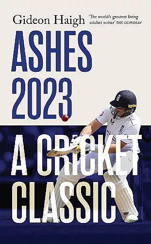 Ashes 2023 cover