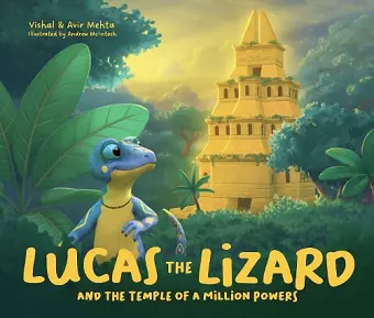 Lucas the Lizard and the Temple of a Million Powers cover