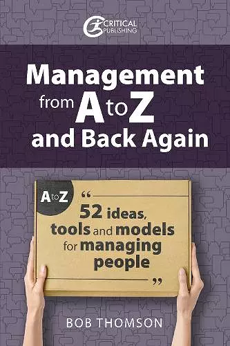 Management from A to Z and back again cover