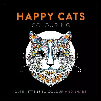 Happy Cats Colouring cover