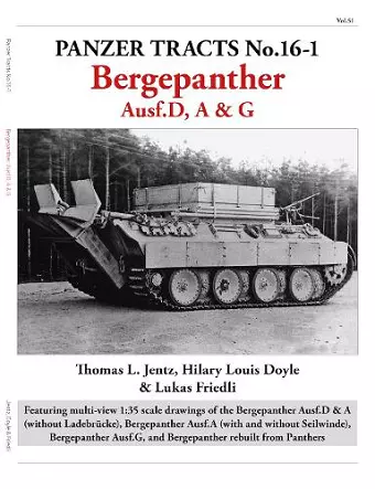 Panzer Tracts No.16-1: Bergepanther cover