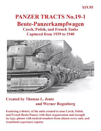 Panzer Tracts No.19-1: Beutepanzer cover