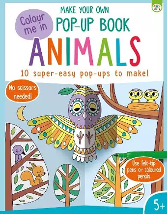 Make Your Own Pop Up Book Animals cover