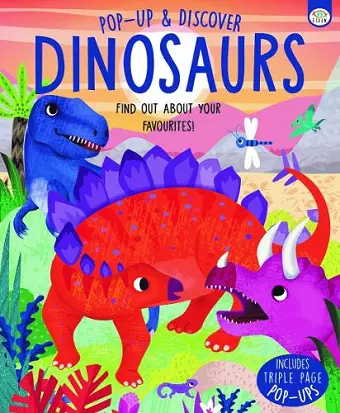 Pop Up and Discover Dinosaurs cover