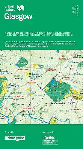Urban Nature Glasgow Map cover