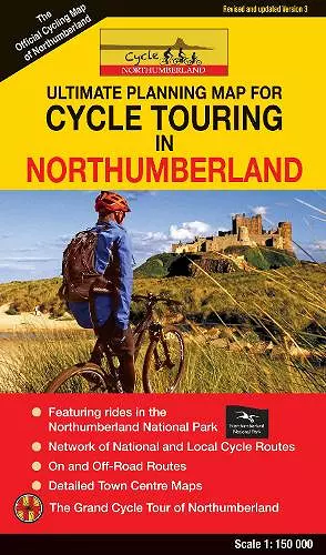 Cycle Touring Map of Northumberland - REV.3 cover