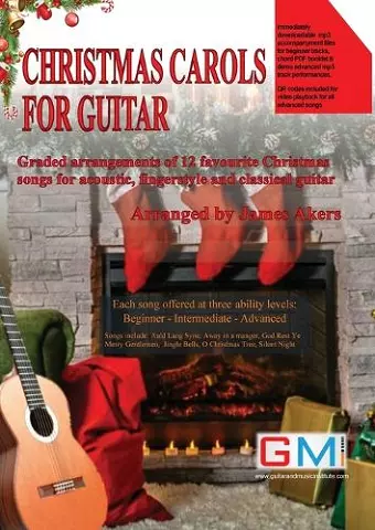 Christmas Carols For Guitar cover