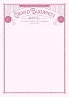 Fictional Hotel Notepads: Grand Budapest Hotel cover