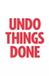 Undo Things Done cover