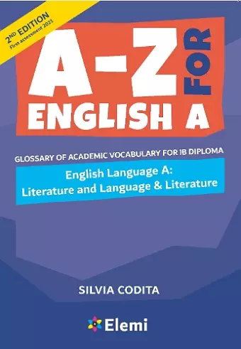 A-Z for English A: Literature and Language & Literature 2nd ed cover