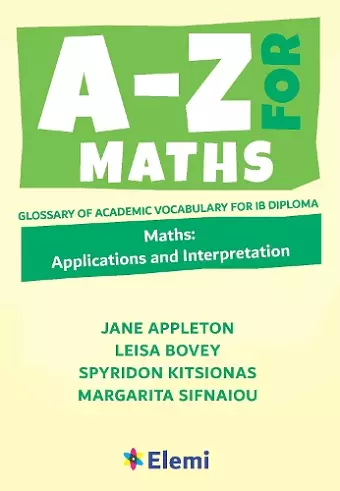 A-Z for Maths: Applications and Interpretation cover