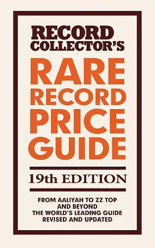 The Rare Record Price Guide 2028 cover