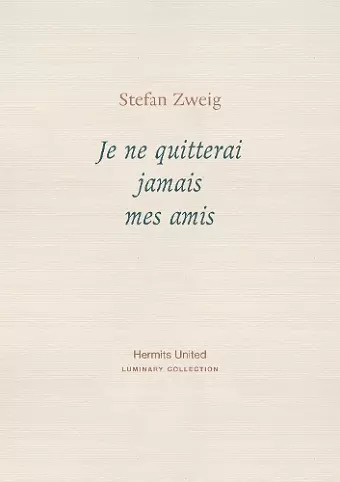 Je ne quitterai jamais mes amis cover