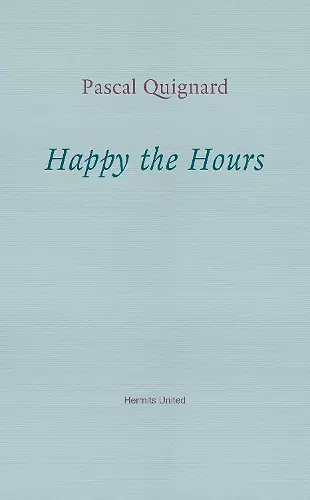 Happy the Hours cover