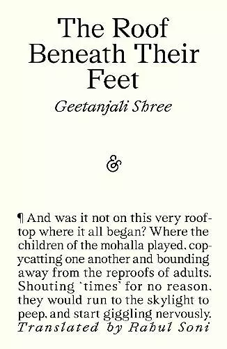 The Roof Beneath Their Feet cover
