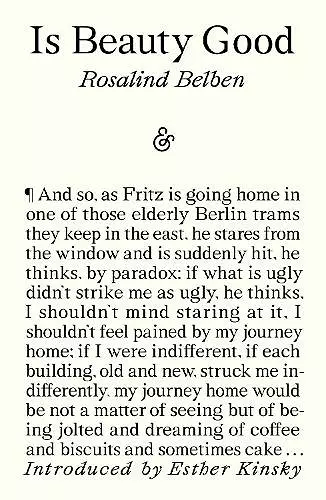 Is Beauty Good cover