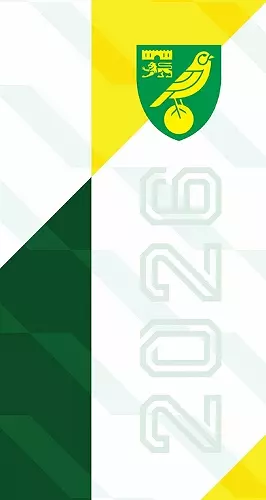 The Official Norwich City FC Pocket Diary 2026 cover