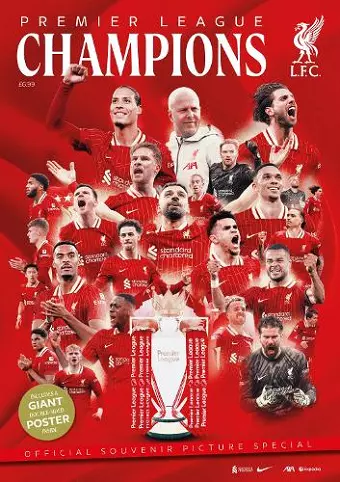 Liverpool FC CHAMP20NS - Premier League winners 24/25 cover