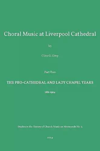 Choral Music at Liverpool Cathedral cover