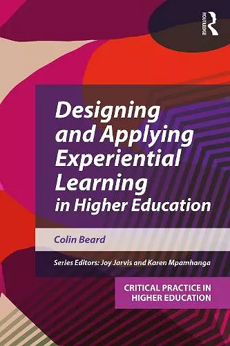 Designing and Applying Experiential Learning in Higher Education cover