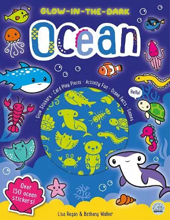 Glow-in-the-Dark Ocean Sticker Activity cover