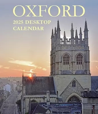 Oxford Large Desktop Calendar - 2025 cover