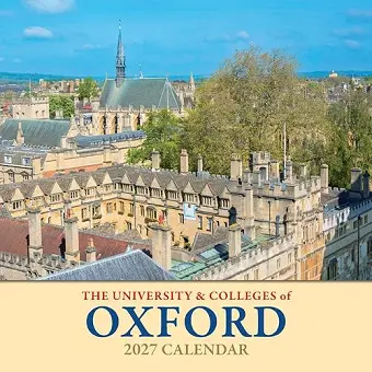 Oxford Colleges Large Calendar - 2027 cover