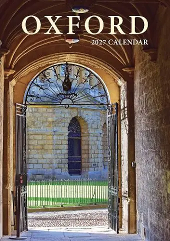 Oxford Colleges A5 Calendar - 2027 cover