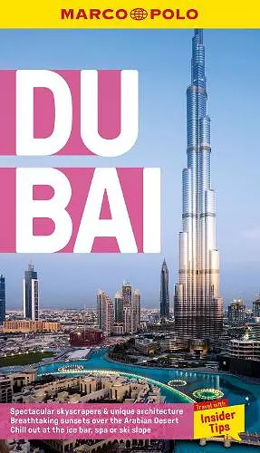 Dubai Marco Polo Pocket Travel Guide - with pull out map cover